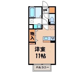 アルモヴィレッタの物件間取画像